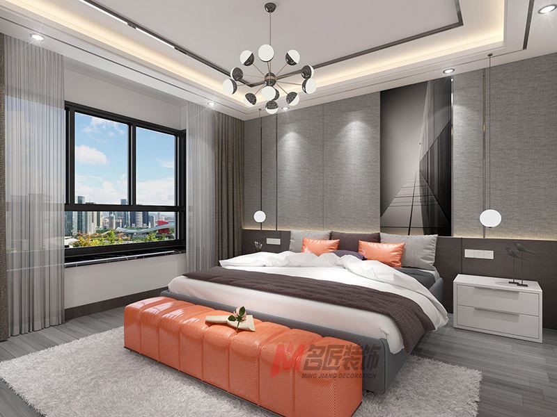 自貢市南湖郡現(xiàn)代簡(jiǎn)約風(fēng)格平層裝修案例