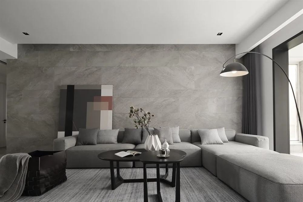 清遠(yuǎn)市荷興廣場(chǎng)輕奢風(fēng)格四居室裝修案例