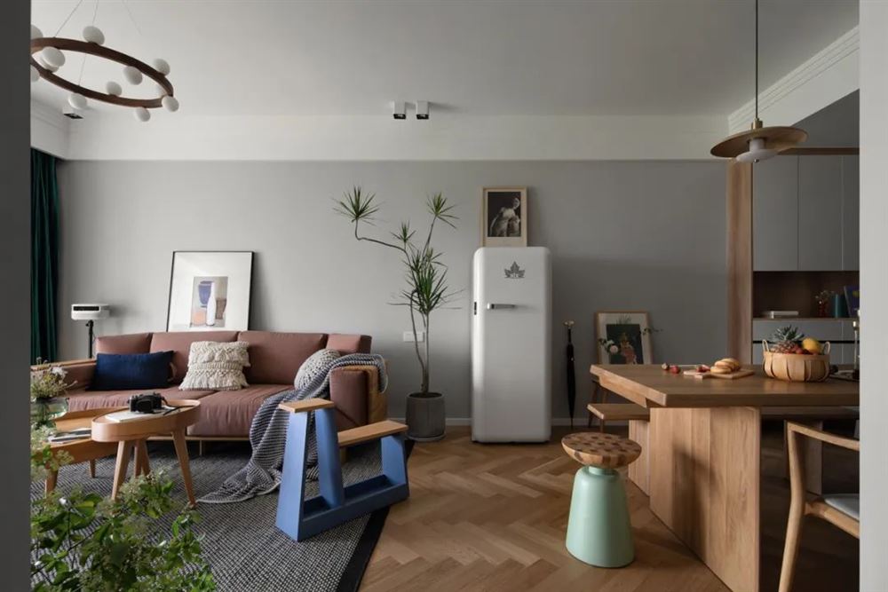 茂名市東信名苑北歐風格三居室裝修案例