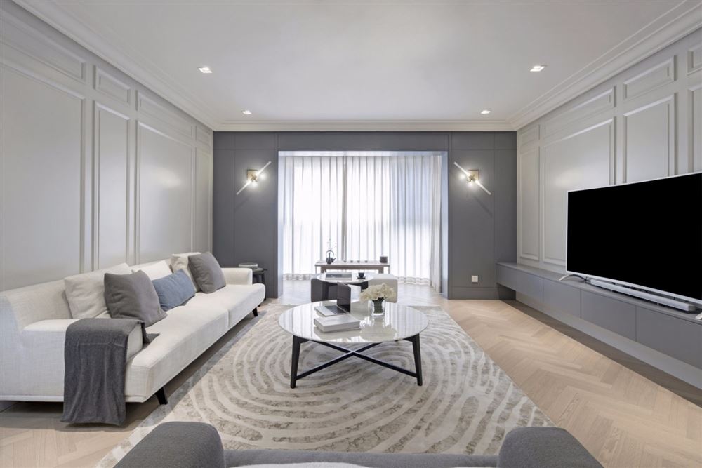 湛江市陽光尚景現(xiàn)代簡約風(fēng)格四居室裝修案例