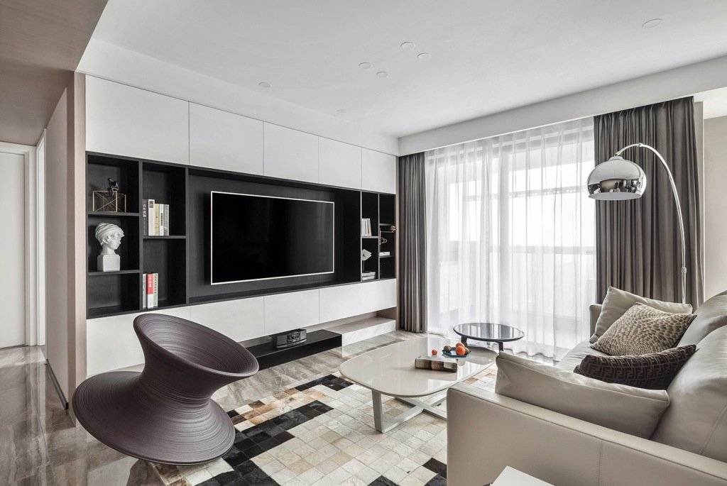 韶關(guān)市韶關(guān)富力城現(xiàn)代簡約風(fēng)格三居室裝修案例