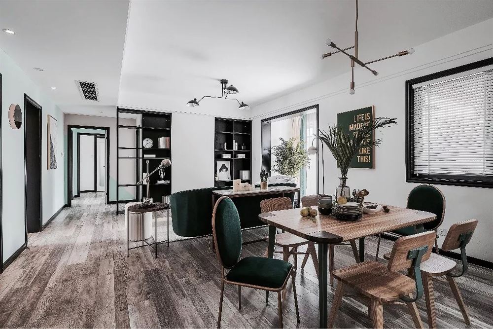 佛山市保利維塔北歐風(fēng)格三居室裝修案例