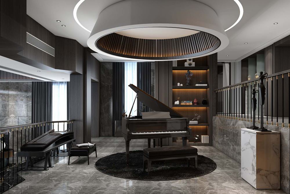 衢州市濱江&middot;春江月輕奢風(fēng)格別墅裝修案例