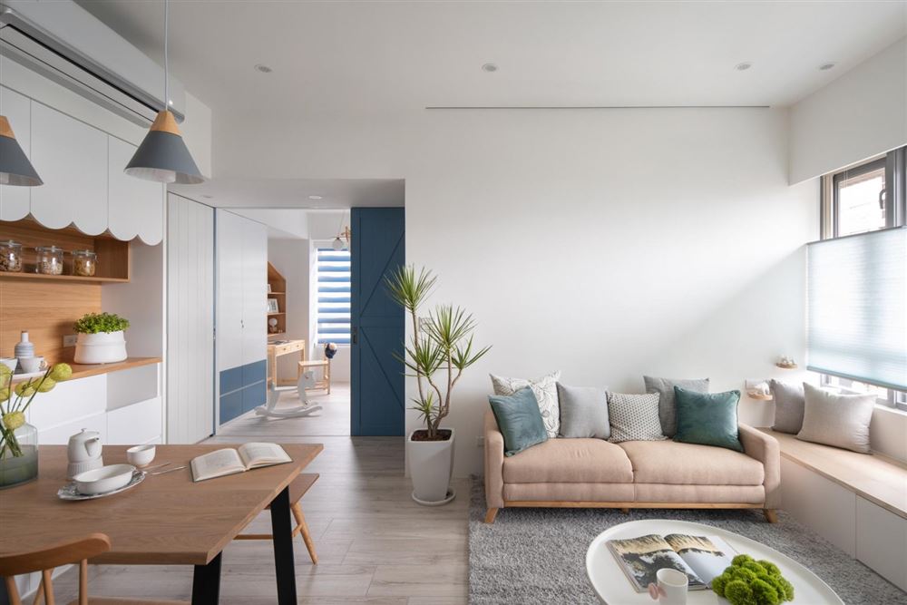 佛山市碧桂園南海悅城北歐風格四居室裝修案例