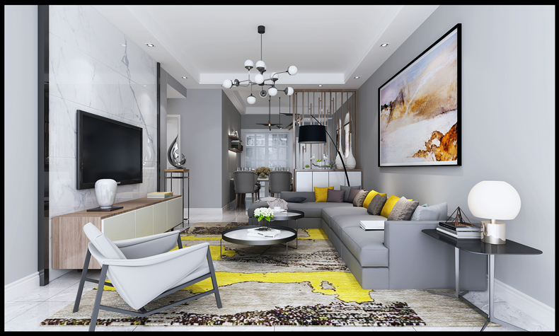 綿陽100平米以下現(xiàn)代前衛(wèi)風格富臨大都裝修設(shè)計案例