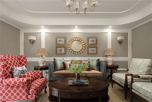 德陽101-200平米美式風(fēng)格瑞琪曼室內(nèi)設(shè)計效果圖