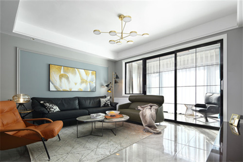 德陽(yáng)市蒼海小區(qū)現(xiàn)代簡(jiǎn)約風(fēng)格三居室裝修案例