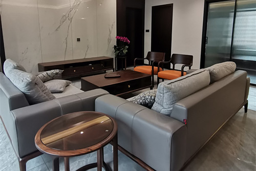 德陽市萬達(dá)華府?，F(xiàn)代簡約風(fēng)格三居室裝修案例