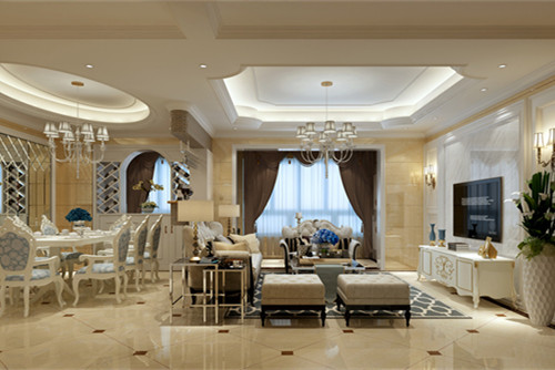 德陽(yáng)101-200平米歐式風(fēng)格伊頓莊園室內(nèi)設(shè)計(jì)效果圖