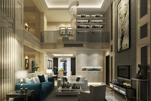 海口201-300平米現(xiàn)代簡約風格國際名城室內(nèi)裝修設計案例