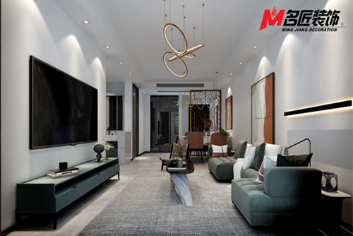 臺州100平米以下現(xiàn)代簡約風格中盛麗園裝修設計案例