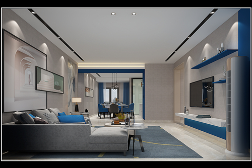 衢州市濱江&middot;春江月現(xiàn)代簡(jiǎn)約風(fēng)格四居室裝修案例