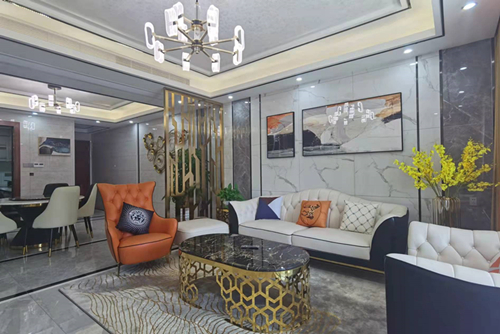 河源市霸王花&middot;麗江花園現(xiàn)代風(fēng)格平層裝修案例