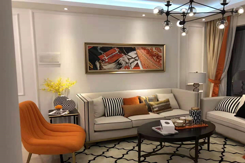 海口市港島花園現(xiàn)代簡約風格三居室裝修案例