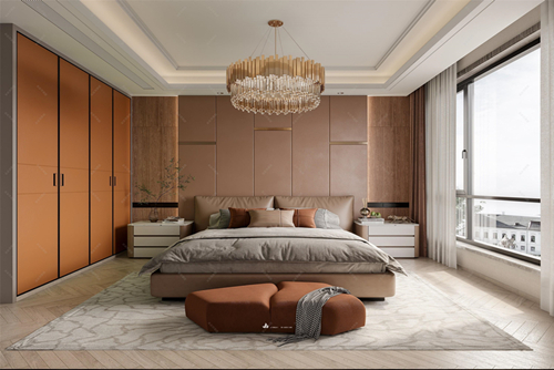 清遠(yuǎn)市萬科華府現(xiàn)代風(fēng)格別墅裝修案例