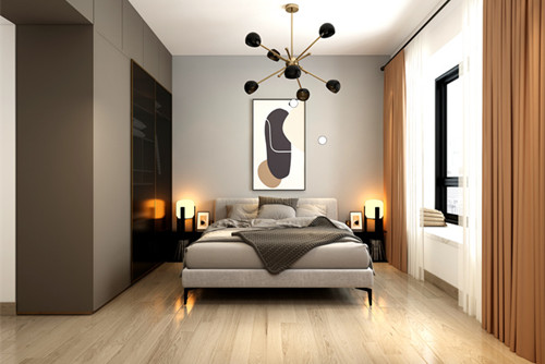 中山市匯豪花園現(xiàn)代簡約風(fēng)格三居室裝修案例