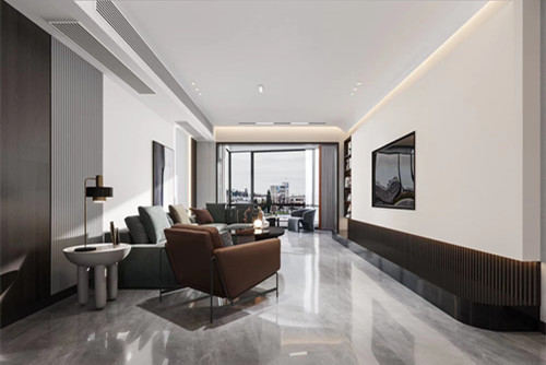 潮州市邦妮花園現(xiàn)代簡約風(fēng)格四居室裝修案例