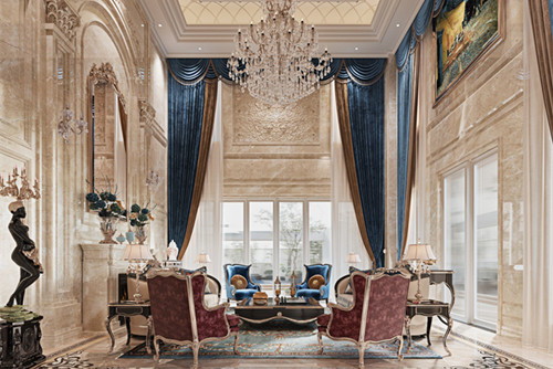 ?？谑心虾Ｐ腋R歐式風(fēng)格別墅裝修案例