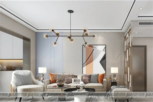 潮州市安盛花苑現(xiàn)代簡(jiǎn)約風(fēng)格三居室裝修案例